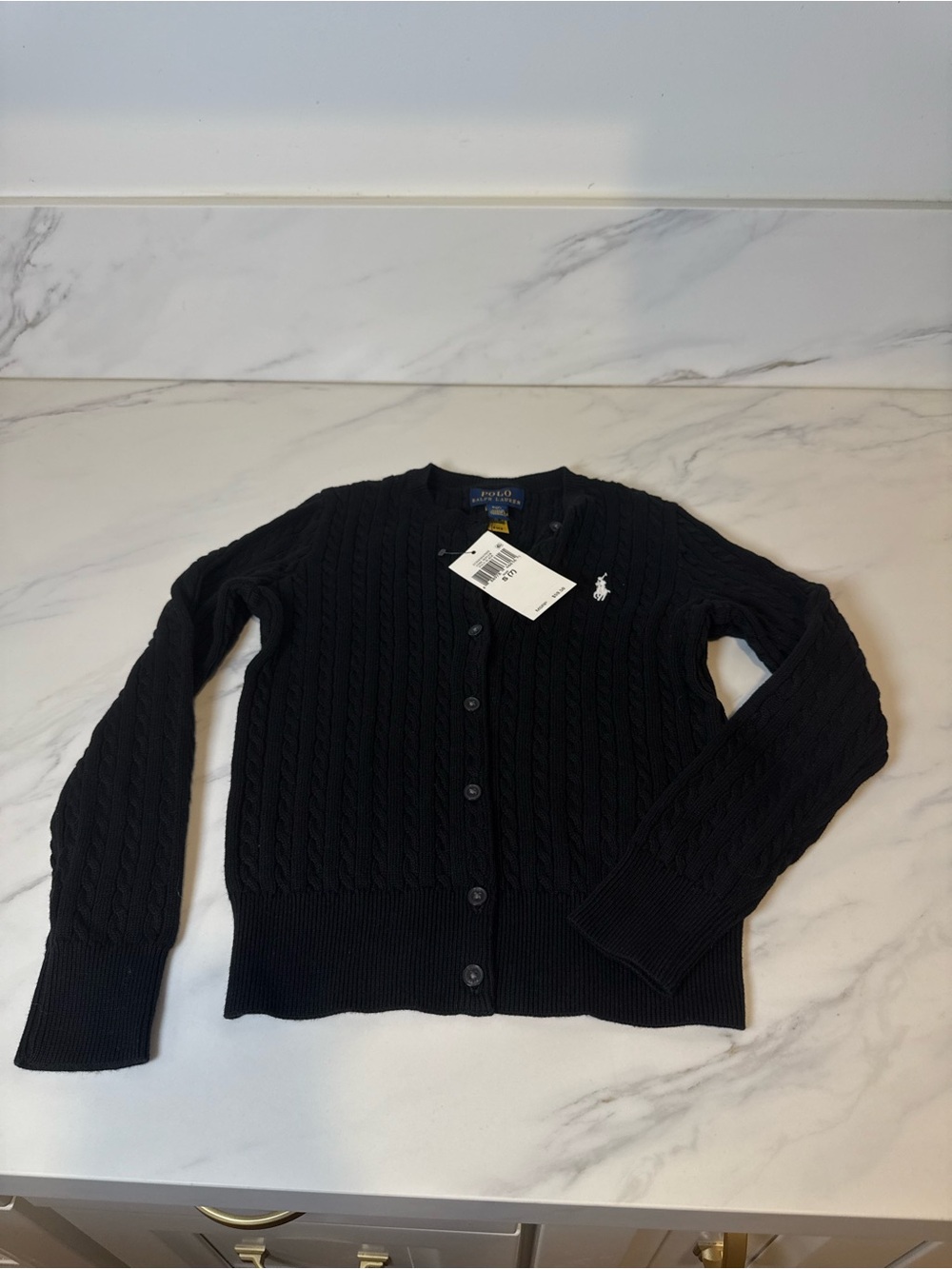 polo Ralph Lauren kids cable knit sweater